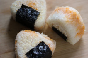 Picture of three onigiri